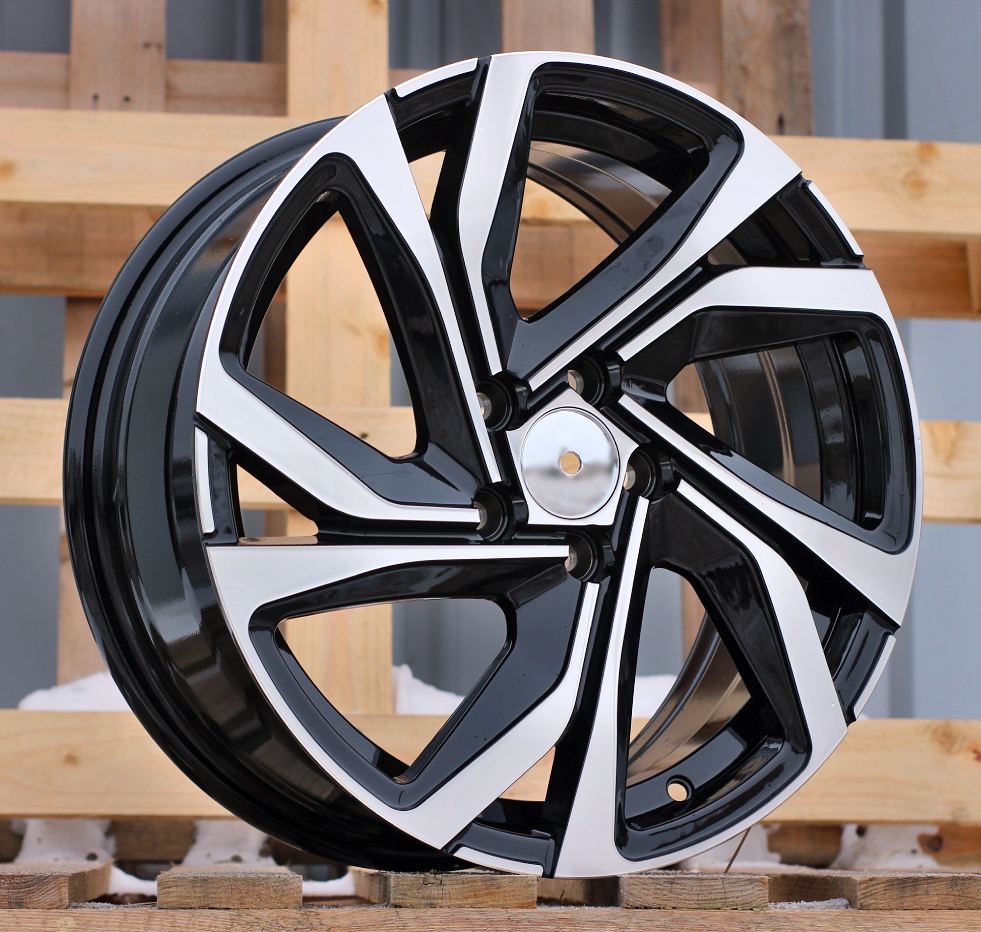 Jante Renault 17x7 ET37 4x100 - Black Polished