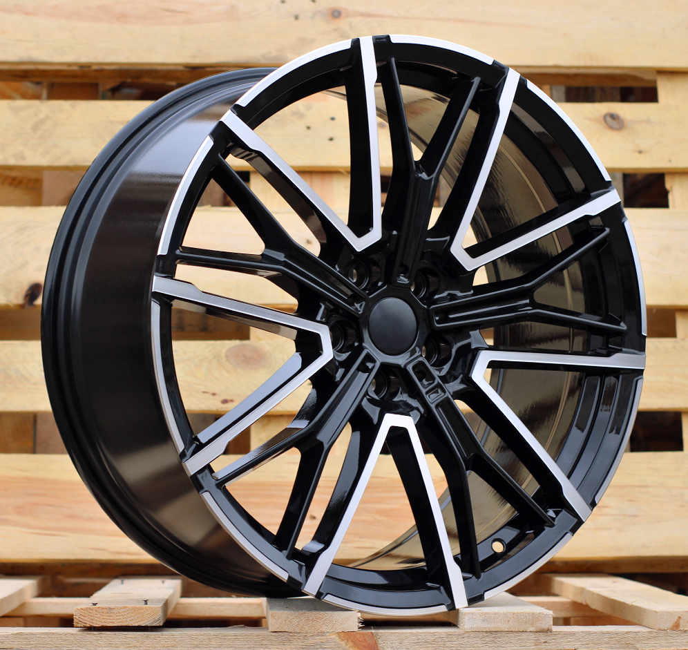 Jante BMW 21x10,5 ET44 5x112 - Black Polished