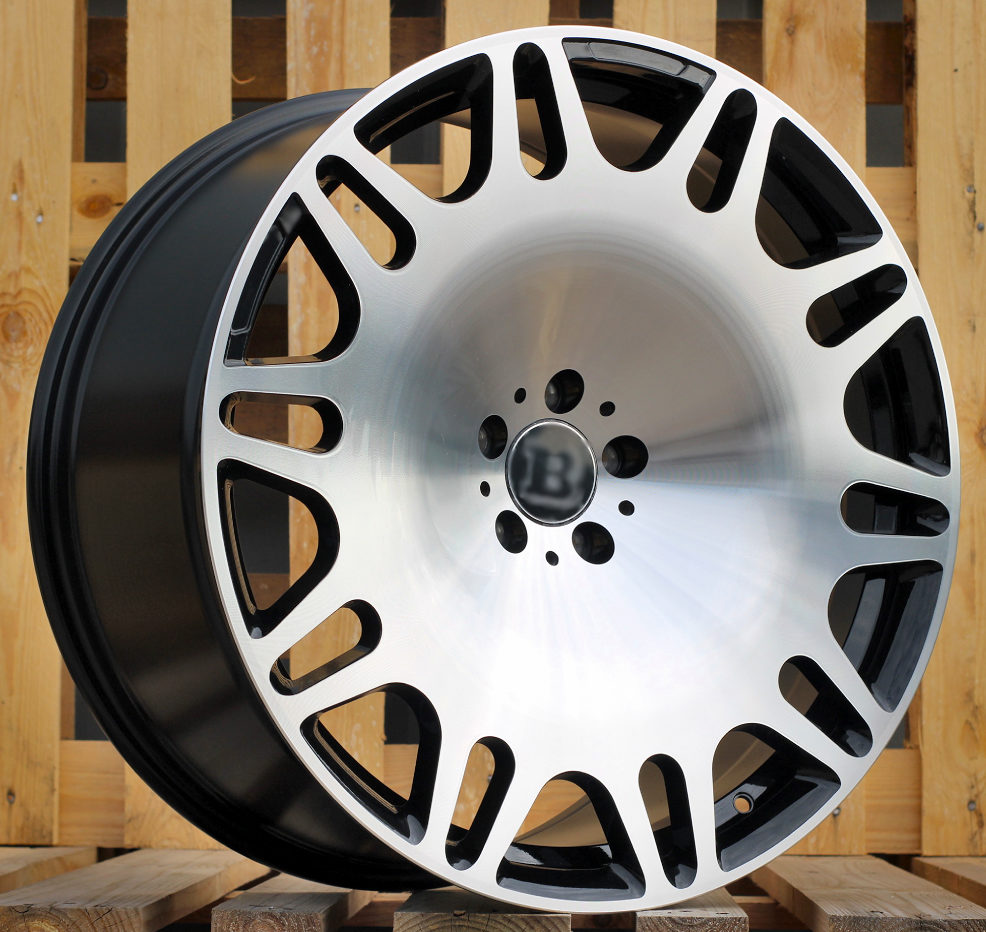 Jante Mercedes 22x10,5 ET38 5x112 - Black Polished