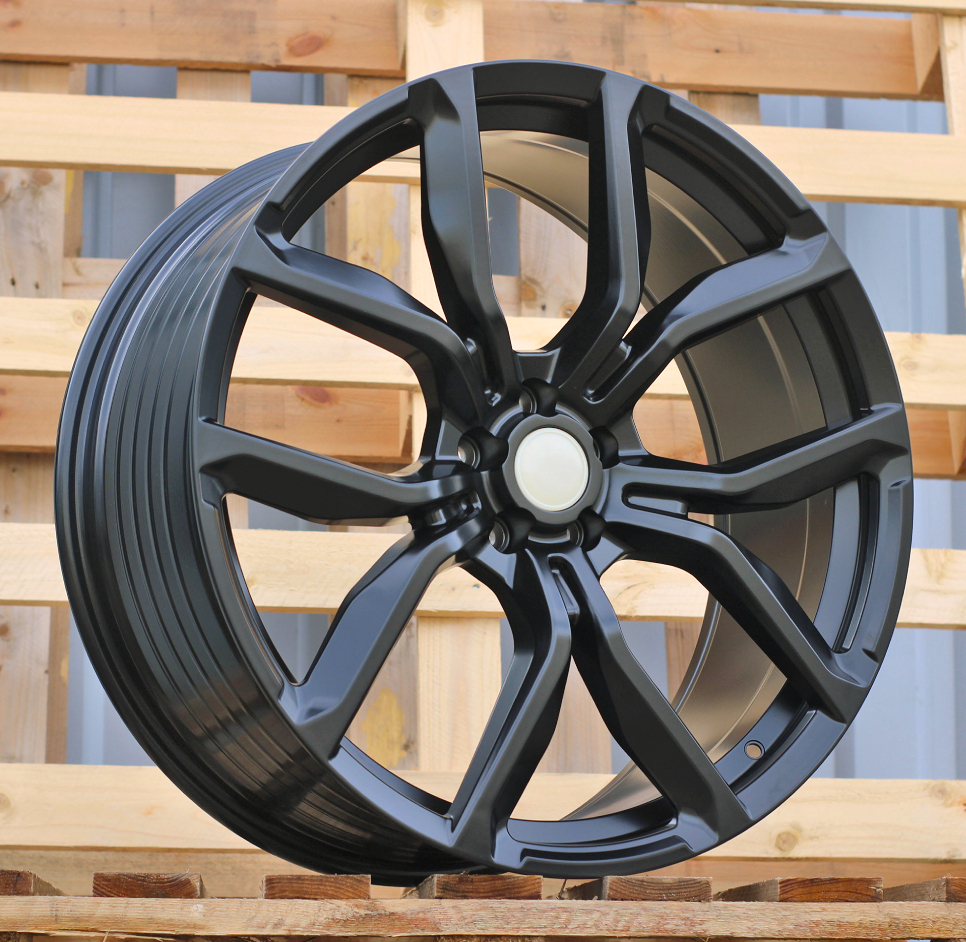 Jante Land Rover 22x9,5 ET42 5x108 - Black Half Matt