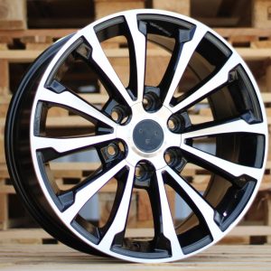Jante Toyota 17x7,5 ET25 6x139,7 - Black Polished