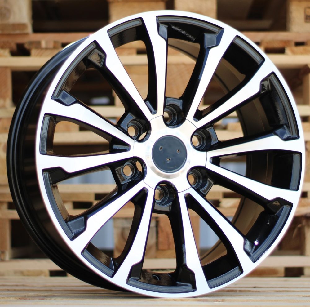 Jante 4X4 18x7,5 ET25 6x139,7 - Black Polished