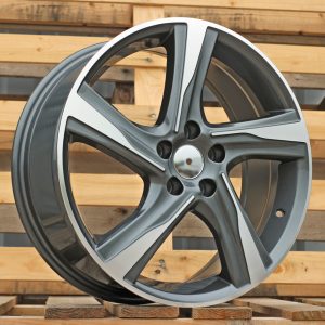 Jante Volvo 16x7 ET46 5x108 - Grey Polished