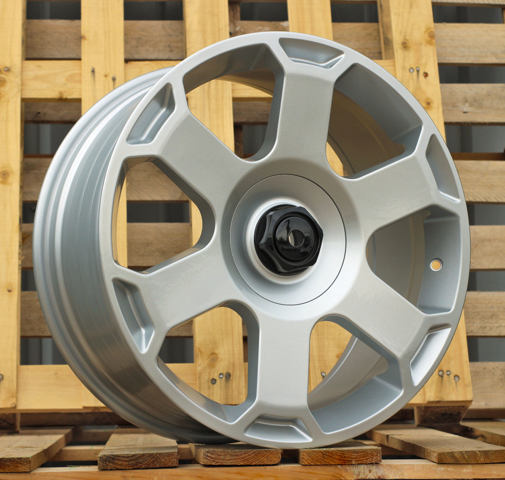 Jante RACIN 18x8 ET40 5x112 - F Silver Shining