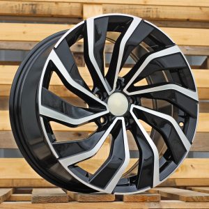 Jante Volkswagen 17x7,5 ET45 5x100 - Black Polished
