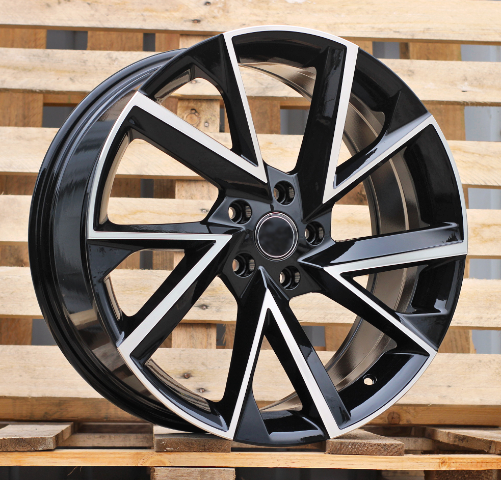 Jante Skoda 16x6,5 ET46 5x112 - Black Polished