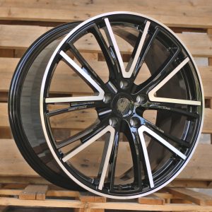 Jante Porsche 21x11 ET65 5x130 - Black Polished