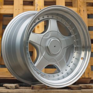 Jante BMW 17x10 ET20 5x120 - R Silver+Polished Lip