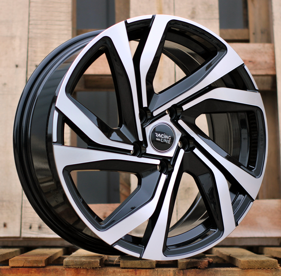 Jante RACIN 16x6,5 ET45 5x100 - Black Polished