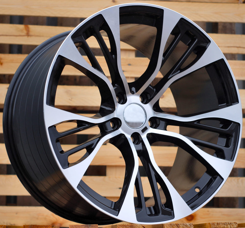Jante BMW 21x10 ET40 5x120 - Black Polished+Powder Coating