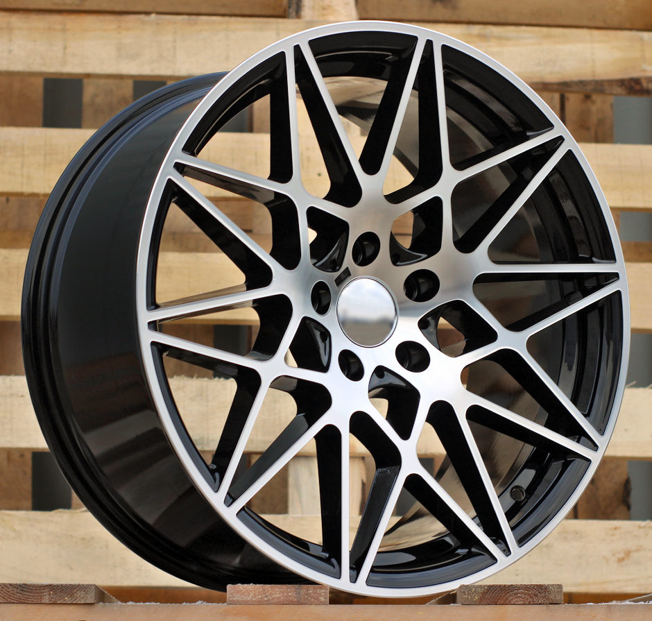 Jante BMW 18x9,5 ET40 5x120 - Black Polished+Powder Coating