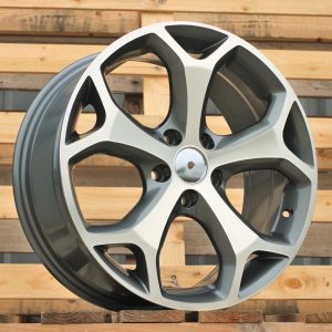 Jante Ford 16x6,5 ET50 5x108 - Grey Polished