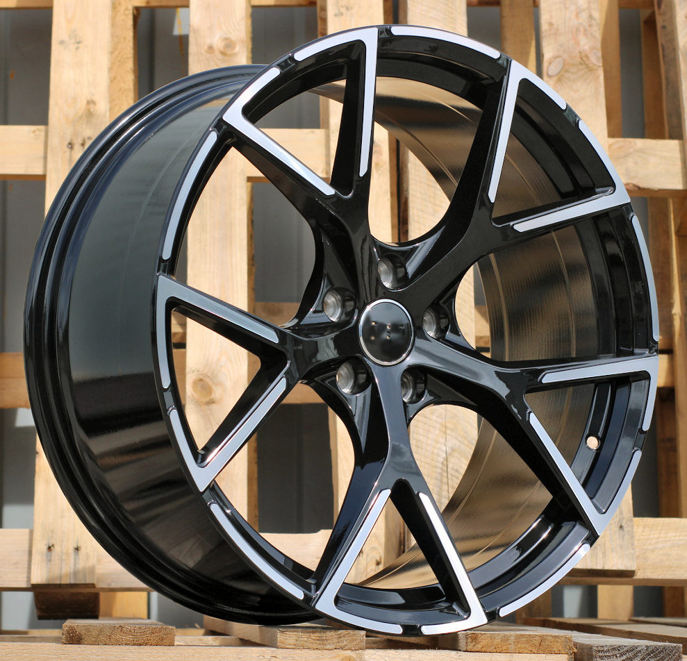 Jante Audi 17x7,5 ET36 5x112 - Black Polished