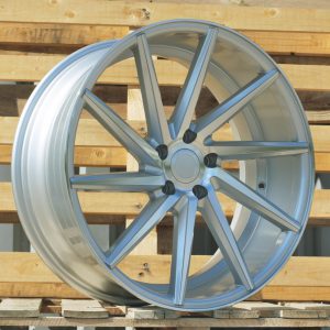 Jante RACIN 18x8 ET35 5x112 - Machined Silver