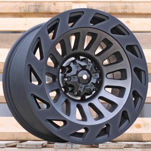 Jante 4X4 17x9 ET10 6x139,7 - Black Matt + Gun Metal