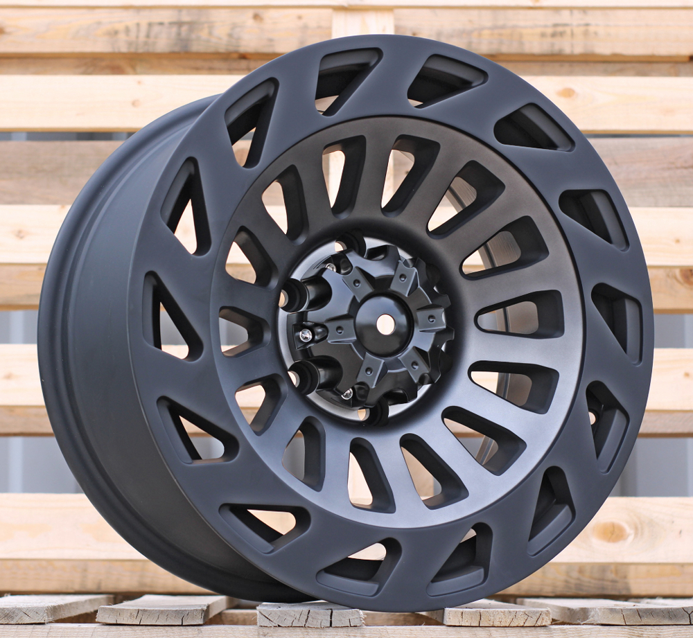 Jante 4X4 17x9 ET10 6x139,7 - Black Matt + Gun Metal