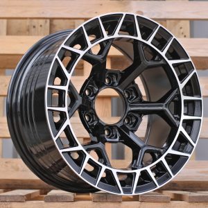 Jante 4X4 17x9 ET 6x139,7 - Black Polished