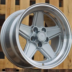Jante Mercedes 16x8 ET11 5x112 - Silver+Polished Lip
