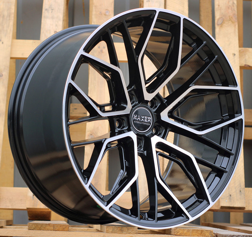 Jante HAXER 22x10,5 ET20 5x112 - Black Polished