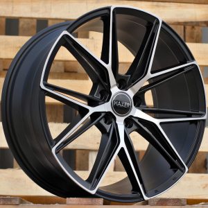 Jante HAXER 19x8,5 ET40 5x114,3 - Black Polished Half Matt