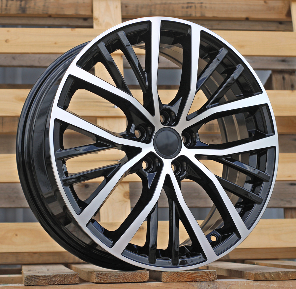 Jante Volkswagen 17x6,5 ET40 5x100 - Black Polished