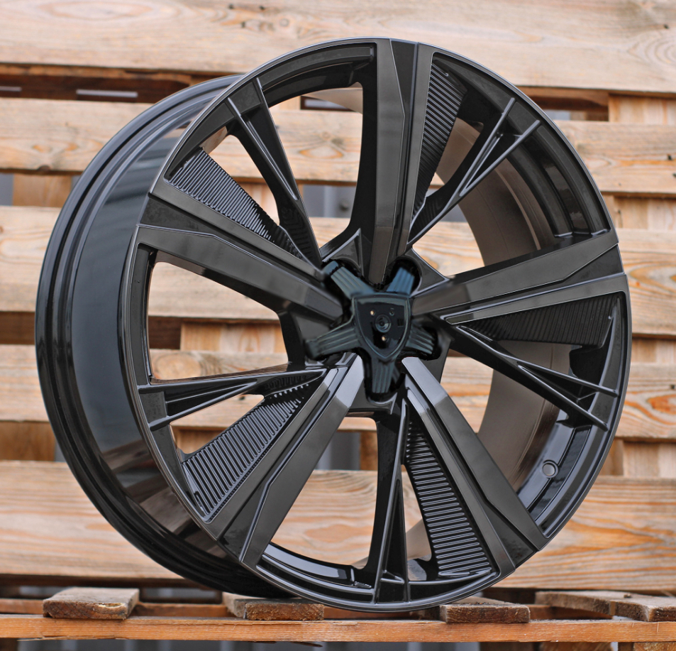 Jante Peugeot 19x8 ET40 5x108 - Black+Tinted Face