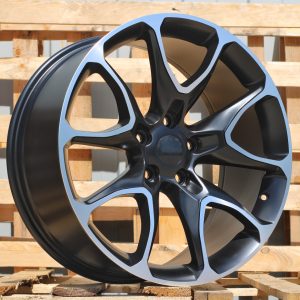 Jante JEEP 20x9 ET40 5x127 - Black Polished Half Matt