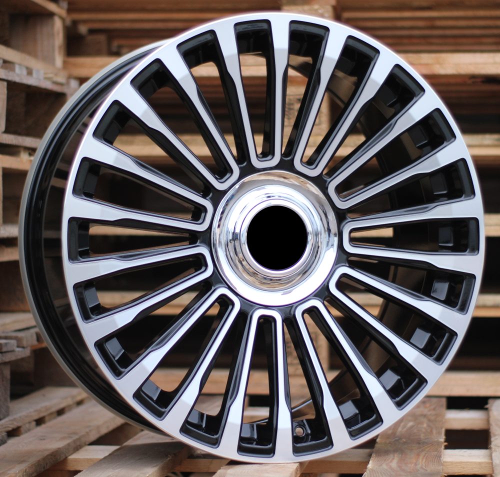 Jante Land Rover 22x9 ET45 5x108 - Black Polished