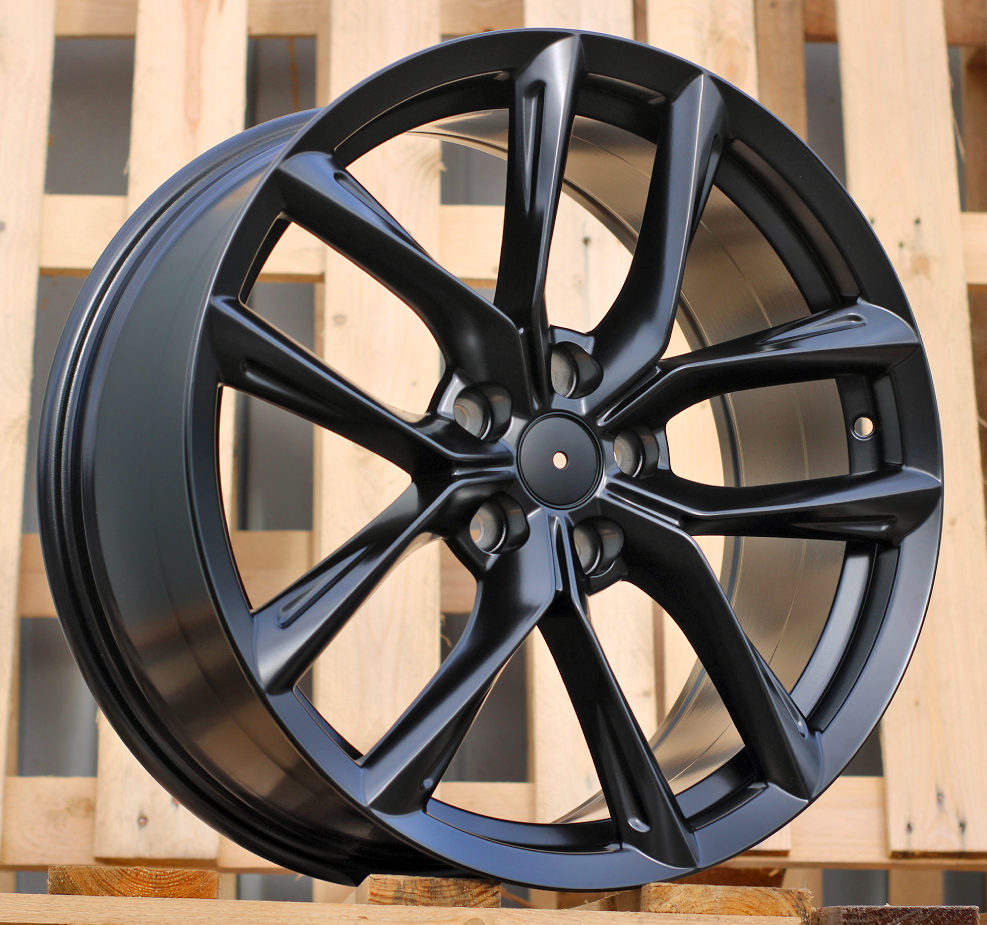 Jante Tesla 20x8,5 ET35 5x114,3 - Black Half Matt