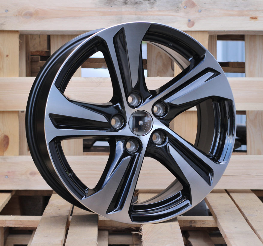 Jante RACIN 15x6 ET25 5x98 - Black Polished+Powder Coating