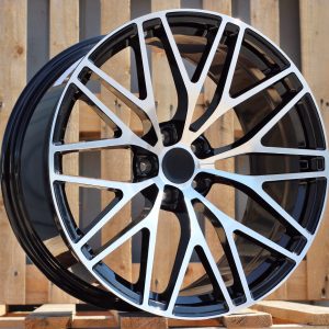 Jante Porsche 20x9 ET26 5x112 - Black Polished