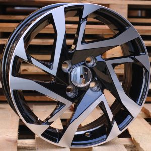 Jante Toyota 15x6 ET40 4x100 - Black Polished