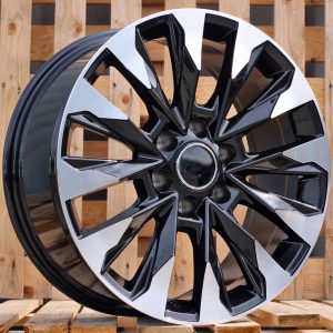 Jante 4X4 20x8,5 ET20 6x139,7 - Black Polished