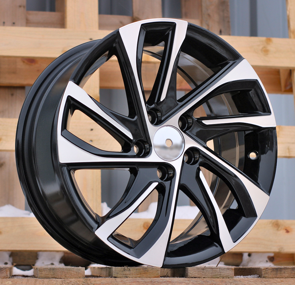 Jante RACIN 15x6,5 ET40 5x100 - Black Polished