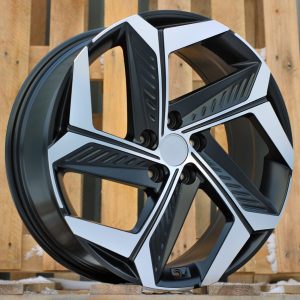 Jante Hyunday 18x7,5 ET51 5x114,3 - Black Polished Half Matt