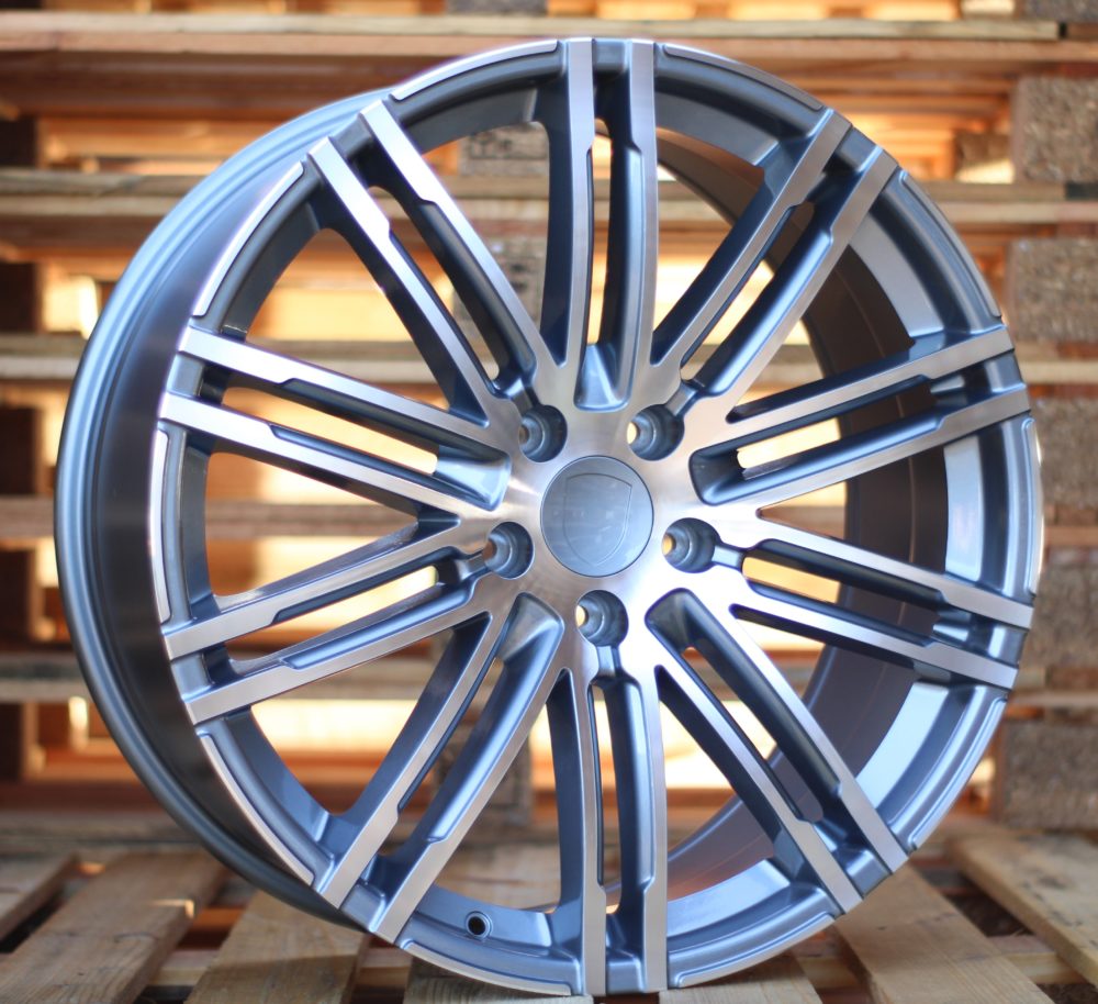 Jante Porsche 21x10 ET50 5x130 - Grey Polished