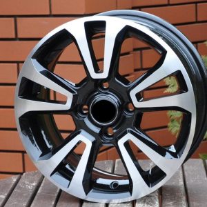 Jante OPEL 15x6 ET40 4x100 - Black Polished+Powder Coating