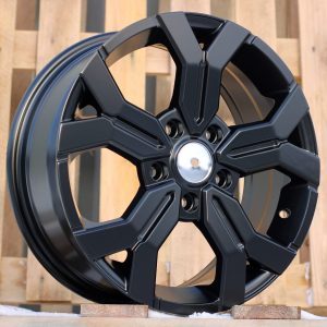 Jante Dacia 15x6,5 ET40 4x100 - Black Half Matt
