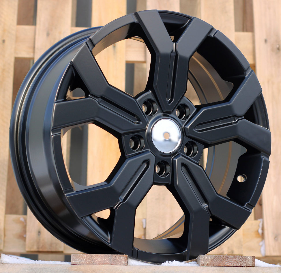 Jante Dacia 16x6,5 ET45 4x100 - Black Half Matt