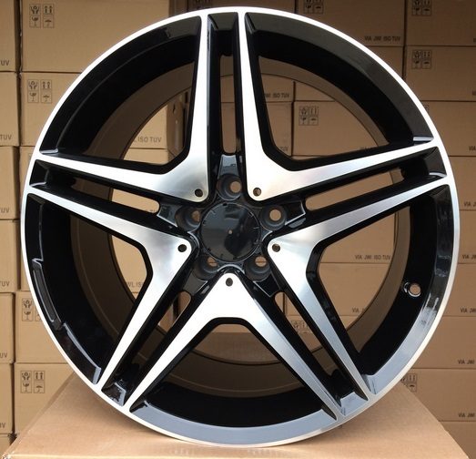 Jante Mercedes 19x9,5 ET43 5x112 - Black Polished