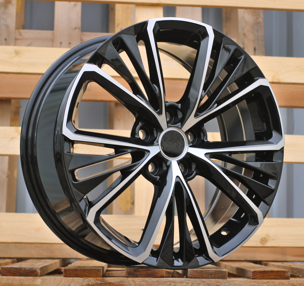 Jante Toyota 18x8 ET40 5x114,3 - Black Polished