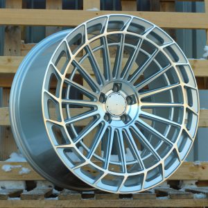 Jante Mercedes 22x10,5 ET38 5x112 - Machined Silver