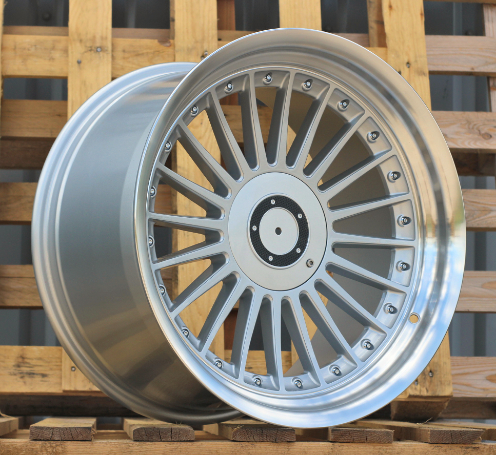 Jante BMW 18x8,5 ET20 5x112|5x120 - Silver+Polished Lip