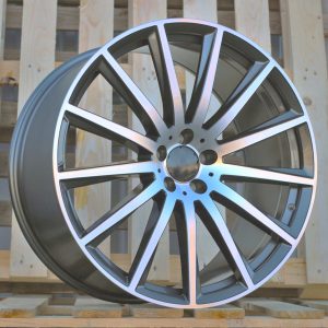 Jante Mercedes 21x10 ET44 5x112 - F Grey Polished