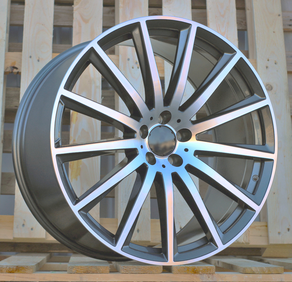 Jante Mercedes 21x10 ET44 5x112 - F Grey Polished