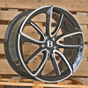 Jante Bentley 21x9,5 ET41 5x112 - Black Polished