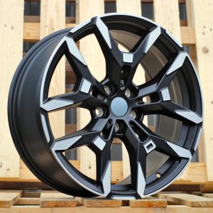 Jante BMW 19x8,5 ET26 5x112 - F Black Polished Half Matt