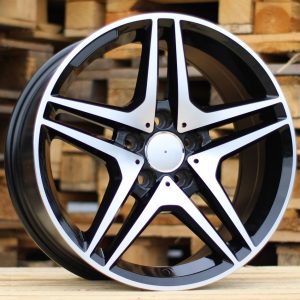 Jante Mercedes 17x8 ET40 5x112 - Black Polished