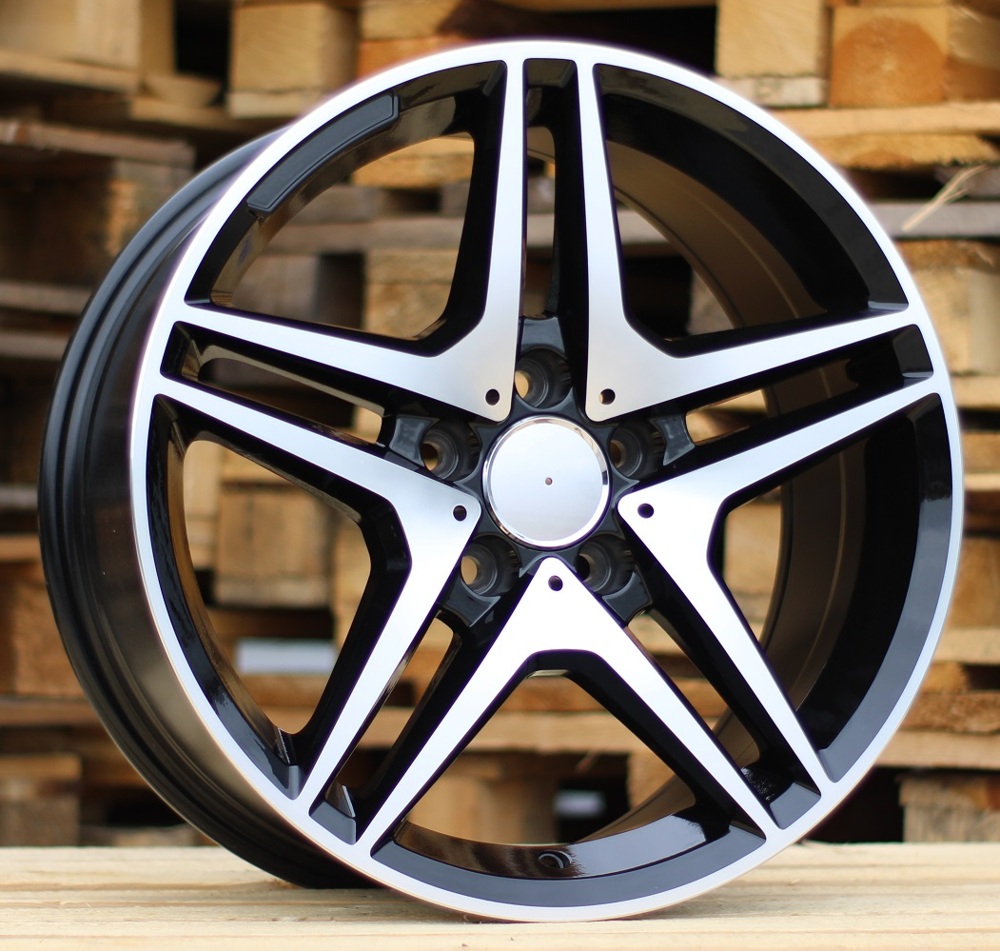 Jante Mercedes 17x8 ET40 5x112 - Black Polished
