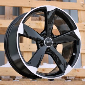 Jante Audi 16x7,5 ET45 5x112 - Black Polished